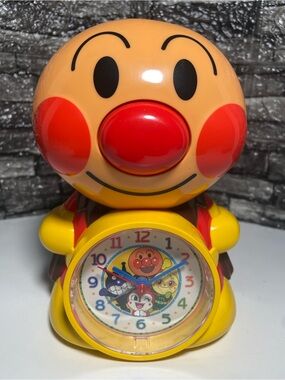 Rhythm Anpanman Talking Alarm Clock (Model 4SE552-M06